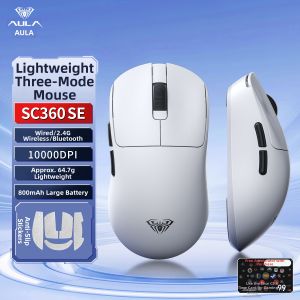 AULA | Wireless Multi-mode Gaming Office Mouse for Small Hands