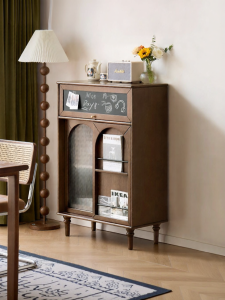 WEISHA | Small Living Room Retro Storage Sideboard