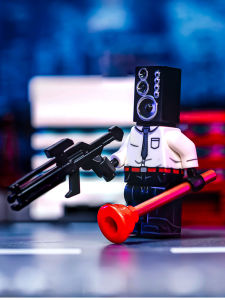 Đồ Chơi Xây Dựng Sáng Tạo Dành Cho Trẻ Em Từ 6-14 Tuổi Đồ Chơi Lắp Ráp Giáo Dục Người Loa Và Người Giám Sát Đồ Chơi Mô Hình Nước Tiểu