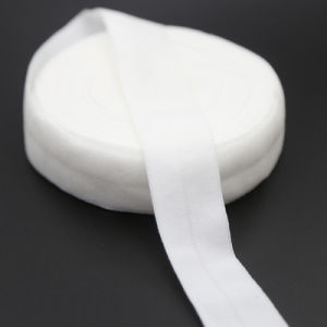 10Yard 2cm Fold Over Elastic Stretch Braided Elastic Bands Weave Polyester Spandex Ribbon For Sewing Lace Trim Garment Accessory
