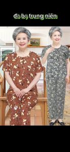 Đồ cho bà  đồ bà già tay ngắnvải thun atiway loại 1 ( 38-70kg)