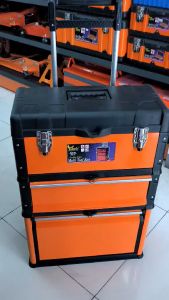 Heavy Combined Pull rod toolbox Duty Portable Detacheable Hardware toolbox Premium Trolleybox