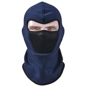 Winter Warm Windproof Mask Hat Cycling Skiing Ear Protector Pullover Hat Fleece Thickened Double Scarf Integrated Hat Thermal