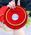 Kiềng cổ cưới chạm rồng phụng 1 kiềng 2 chỉ mạ vàng 24k cao cấp mẫu mới về ( có tặng kèm hộp nhung đỏ đựng cưới cao cấp). 