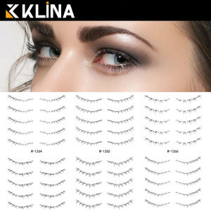 10/30 Pairs Lower Eyelash Tattoo Sticker Decal Long-Lasting Waterproof Sweatproof Simulation 3D False Eyelash Enlarge Under Eye