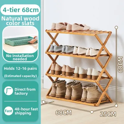 Folding Dustproof Shoe Rack for Home Storage