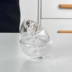 Bộ 2 Chén Pha Lê 30ml – Ly Uống Trà Kiểu Nhật Hoa Văn Kim Cương Sang Trọng