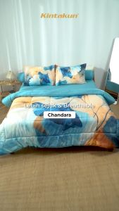 KINTAKUN Dluxe Sprei Digital Exclusive Printing Single New Edition Size Uk. 120x200cm Tinggi 25cm