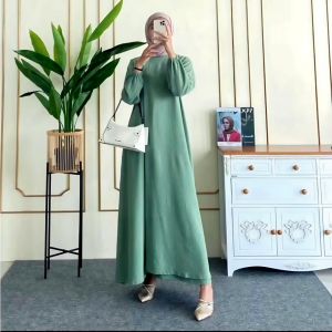 ARSYINTA DRESS CRINGKEL AIRFLOW PREMIUM / GAMIS ARSYINTA TERBARU / GAMIS POLOS WANITA TERBARU DRESS