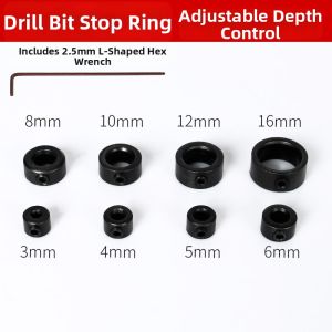 weiligu | Round Handle Tri-point Woodworking Drill Bit