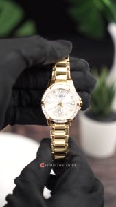 Jam Tangan Wanita BONIA B10787-2217S Grey Dial Gold Stainless Steel Strap