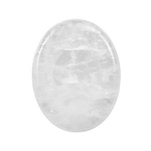 Beautiful Amethyst Rose Quartz Thumb Stone Pocket Meditation Oval Crystal Natural Vitality Relaxation Forget Worry DIY Necklace