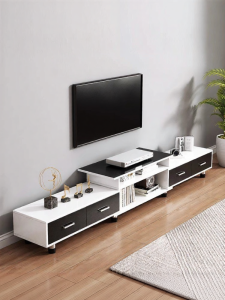 ZHUOHE | Modern and Simple TV Cabinet for Small Spaces Adjustable Coffee Table TV Stand