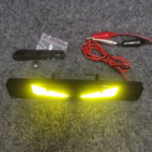 Devil Eye Car LED Illuminated Grille Emblem Light Truck 24V Modified Devil Eye Decorative Light Universal Atmosphere Light
