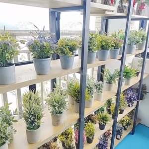 Minimalist Artificial Plant Deco Fake Bonsai Orchid Sunflower House Office Plants Flowers Ornaments Home Garden Decor