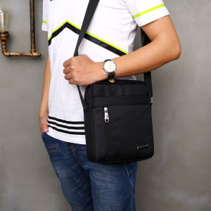 Mens Shoulder Bag Korean Leisure Water-Repellent Oxford Cloth Travel bags Messenger Business K160