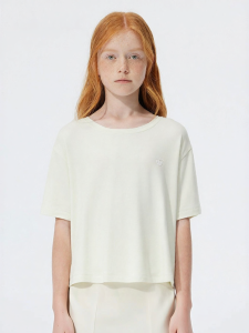 JOLLY BEAN | Lightweight Breathable Cloud Print Girls T-shirt