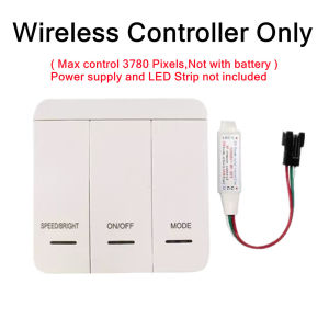 DC24V WS2811 IC Addressable 5m 20m 40m COB LED Strip 360LEDs/m Flowing Water Effect with Wireless Controller Power Supply Kit