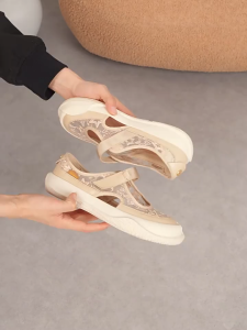 Joy&Mario Fashionable Sneakers Breathable Walking Shoes for Women