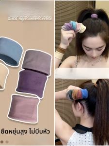 ยางยืดหนามากไม่มีรอย ยางรัดผมแบบหนา ยางรัดผมแบบยืดหยุ่นสูง ไม่ทำลายเส้นผม เครื่องประดับผม เครื่องประดับผม ยางรัดผม ยางรัดผม