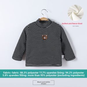 Hamqi | Warm Striped Long Sleeve T-Shirt