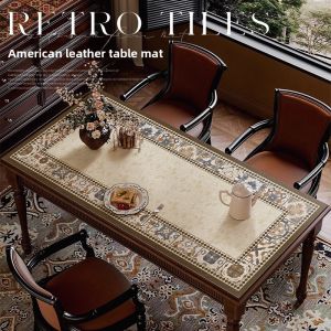 LEKEN | Oil-Resistant Water-Repellent Wash-Free Tablecloth