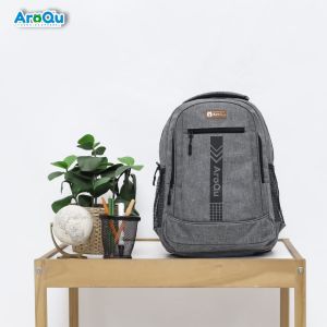 Tas Ransel Anak Laki Laki Remaja Aroqu Backpack Korean Style