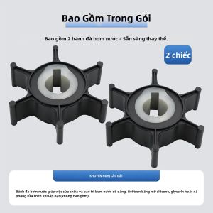 2 Chiếc Máy Bơm Nước Cánh Quạt Dành Cho Xe Yamaha Mariner Ngoài 2 Thì 2HP Thuyền Động Cơ Động Cơ Phần Tương Thích Với 646-44352 47-80395M
