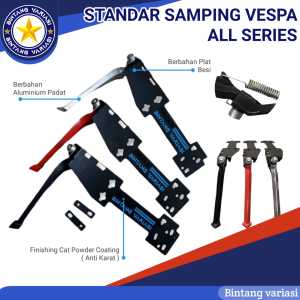 Standar Samping Vespa Px Excel Super Sprint Exclusive Ps Strada Pts Ring 10 12 Standar Samping Model Sip
