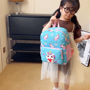 Cute Unicorn Backpack for Kids Lightweight Kindergarten High Quality Multicompartment Durable School Bag