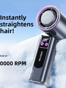 2025 New Ice Cooling High-Speed Fan Portable Rechargeable Folding Mini Fan Semiconductors Household Goods Mini Fans