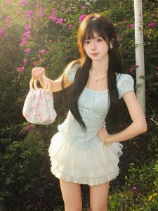 DUOMIAOTU | Bright and Dopamine-inducing Summer Korean-style Dress
