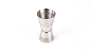 Gelas Takar Sirup Stainless Jigger Mini Dua Sisi Minuman Manis Kitchenware - Alat Ukur Minuman