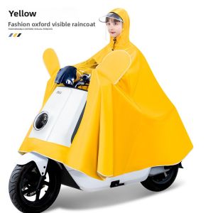 KeyRu | Long Full-body Waterproof Raincoat for Electric Scooter and Motorcycle