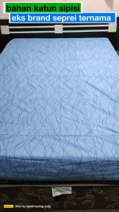 sprei ukuran 90x200 bahan potongan kain kotakan eks perca MyLove