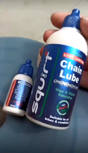 Dầu xích xe đạp xe máy bôi trơn dạng sáp Squirt Lasting Chain Lube Chính hãng