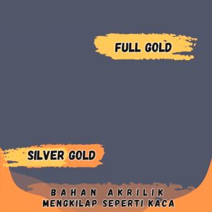 KALIGRAFI AYAT KURSI BENTUK TULIP AKRILIK MENGKILAP GOLD HIASAN DINDING ISLAM//KALIGRAFI//AKRILIK//HIASAN DINDING