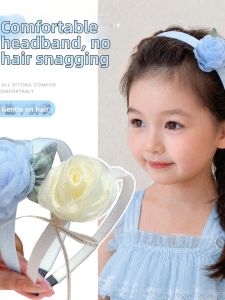 WAMEN | Non-slip Fringe Organizer Girls Mesh Headband with Teeth