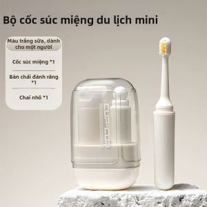 UMI | Túi Đựng Đồ Toiletry Di Động Cốc Đựng Toothbrush Bình Đựng Chai Nước Súc Miệng