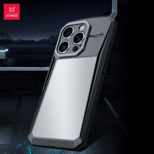 XUNDD For iPhone 15 16 Pro Max 16 Plus 16E Case Luxury Casing Anti Fingerprint Transparent Phone Cover Shockproof Protective Shell