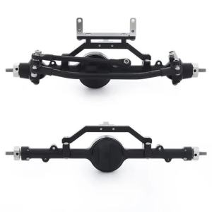 Bộ Trục Xe RC Hợp Kim Nhôm CNC Dành Cho Xe Tỷ Lệ 1/10 - Trục Trước & Sau Tương Thích Với RC4WD Gelande II TF2 D90 D110 Yota II