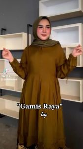 BG COLLECTION RAYA \"READYSTOK SIAP KIRIM\" GAMIS RAYA TWILL PREMIUM SIZE \" S M L XL XXL \"