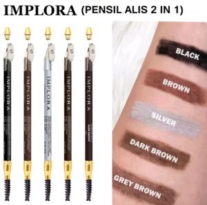 Pensil Alis Eyebrow Implora Waterproof BPOM