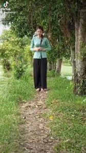 SÉT ÁO LẺ  QUẦN LẺ BÀ BA ĐÍNH NGỌC NÚT TÀU LỤA TẰM ƯỚC QUẦN ĐEN LỤA PLANTIN PHONG CÁCH LỊCH LÃM  HIỆN ĐẠI MẪU MỚI NHẤT