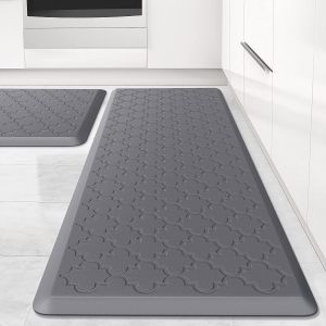 Thick Perfect Kitchen Carpet – Waterproof & Non-Slip Kitchen Rugs Anti-Fatigue Kitchen Mats Offices & Laundries Durable Resilient Kitchen Floor Mats Standing Mat Ergonomic Comfort Floor Mat
