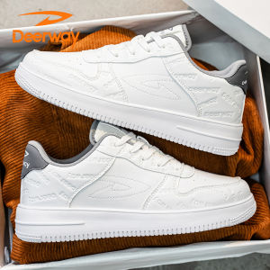 Deerway Mens Casual Sports Shoes Autumn Trend Waterproof Anti-Odor Low Cut Breathable Mesh Work Shoes Fashionable All-Match