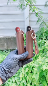 มีดทำอาหารอเนกประสงค์ Bakufu Knife รุ่น 390-BK / BR มีดเดินป่าปีนเขาตั้งแคมป์ มีดพับอเนกประสงค์