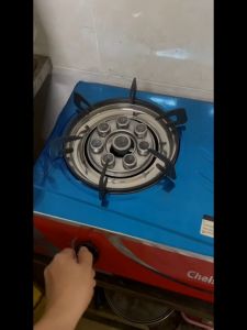 Chelstar CGC-669K Gas Stove | 2 Burner | 12kW Big Flame | Jimat Gas | Stainless Steel