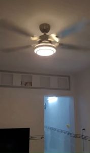 Quạt Trần Động Cơ DC 6 Cấp Độ GióĐèn 3 Chế Độ Ánh SángCông Xuất 90W - Có Điều Từ Xa [Bảo Hành 6 Năm]