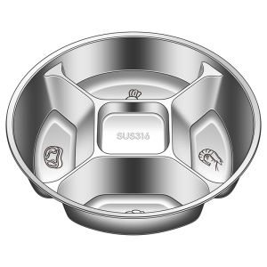 BOMANSI | 316 Stainless Steel Food Prep Tray